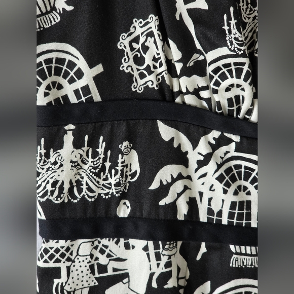 Lilly Pulitzer Late Night Toile Sz12 $58 - Picture 7 of 8